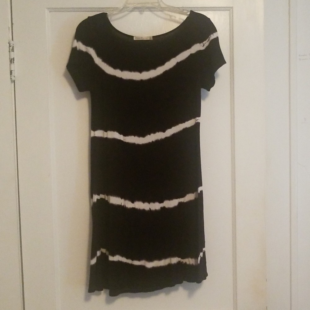 Tie dye striped dress/cover up.